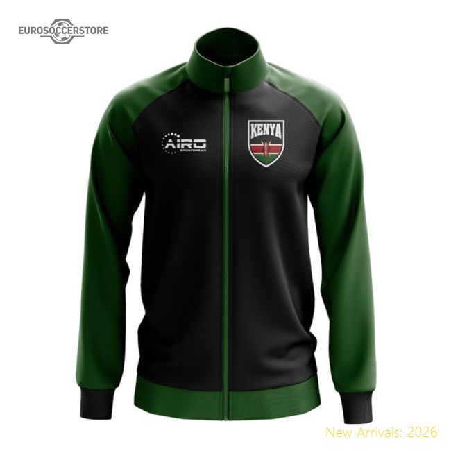 Excellent Kenya Concept Football Track Jacket (black) - Economical