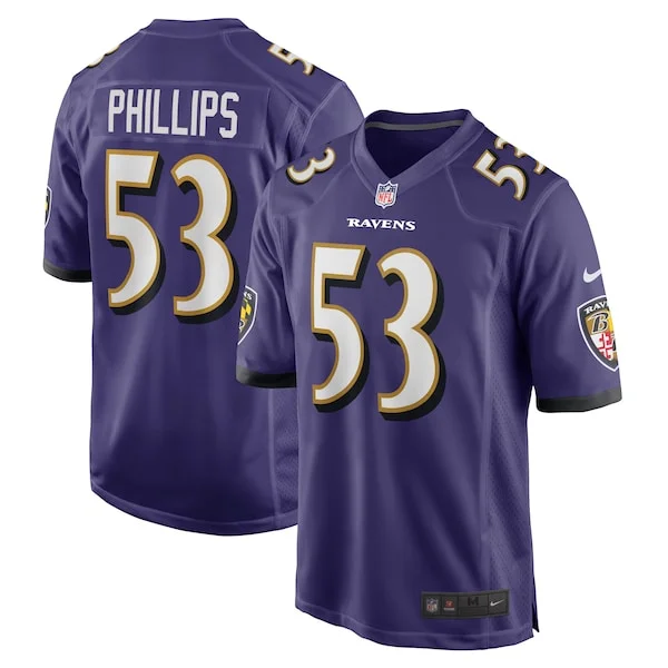 Pro-Level BAL Ravens Game Jersey - Purple | NFL Fan Apparel | NFL Foot