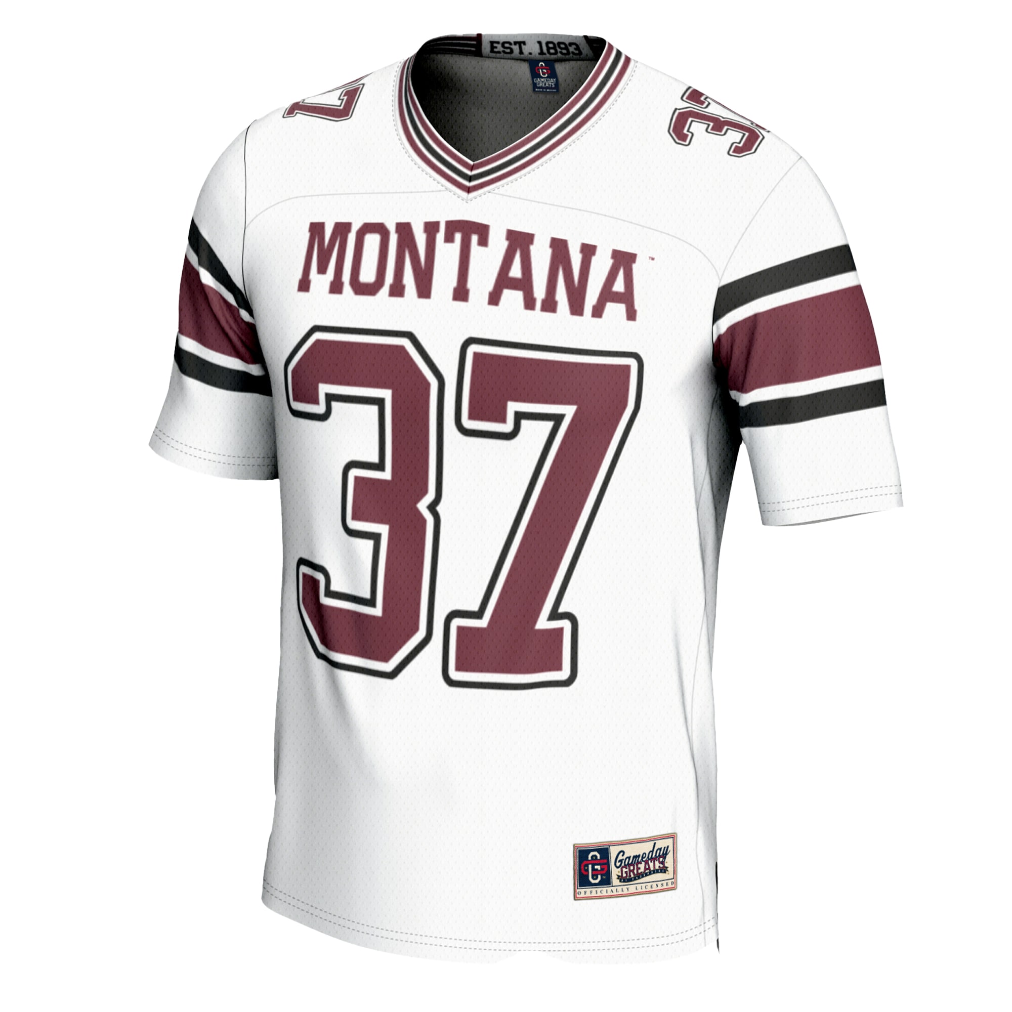 #1 Montana Grizzlies GameDay Greats Youth 2026 Season Football Jersey - White