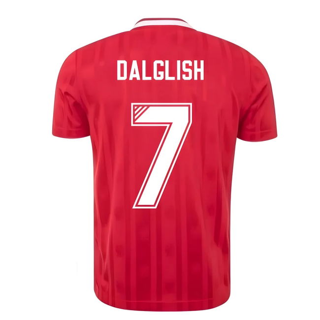 Flexible Premium - 1988-89 LIV Home EPL Shirt DALGLISH 7 Adults #39819