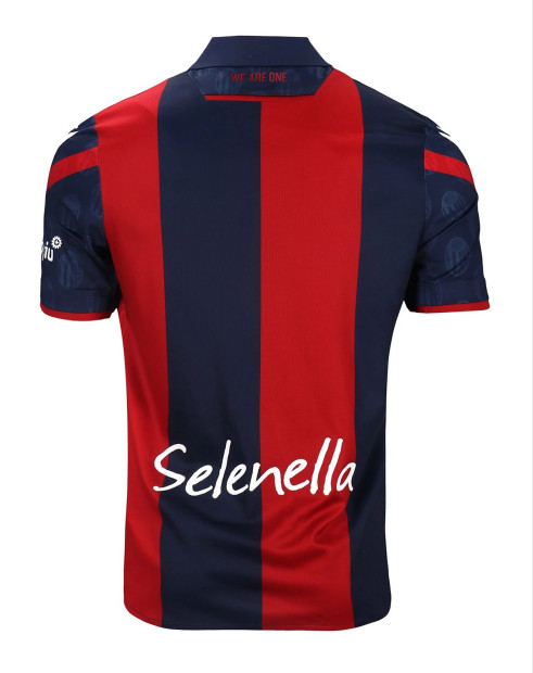 Advanced Fabric 2324 Bologna Home Soccer Jersey Football Shirt