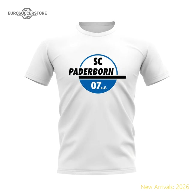 Best-Selling Match-Day Paderborn Badge T-Shirt (White)