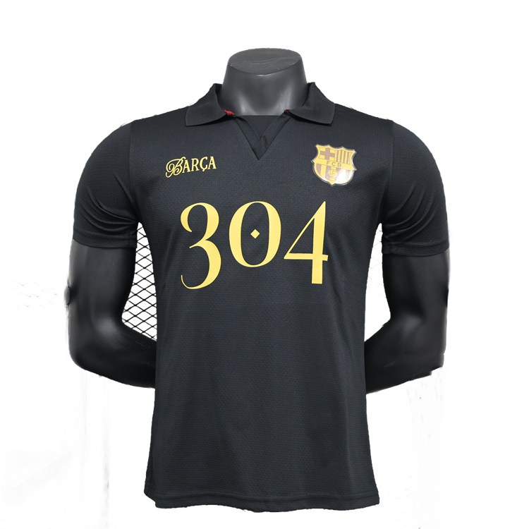 Barcelona LAMINE YAMAL 304 Black Shirt - Official Replica 12415