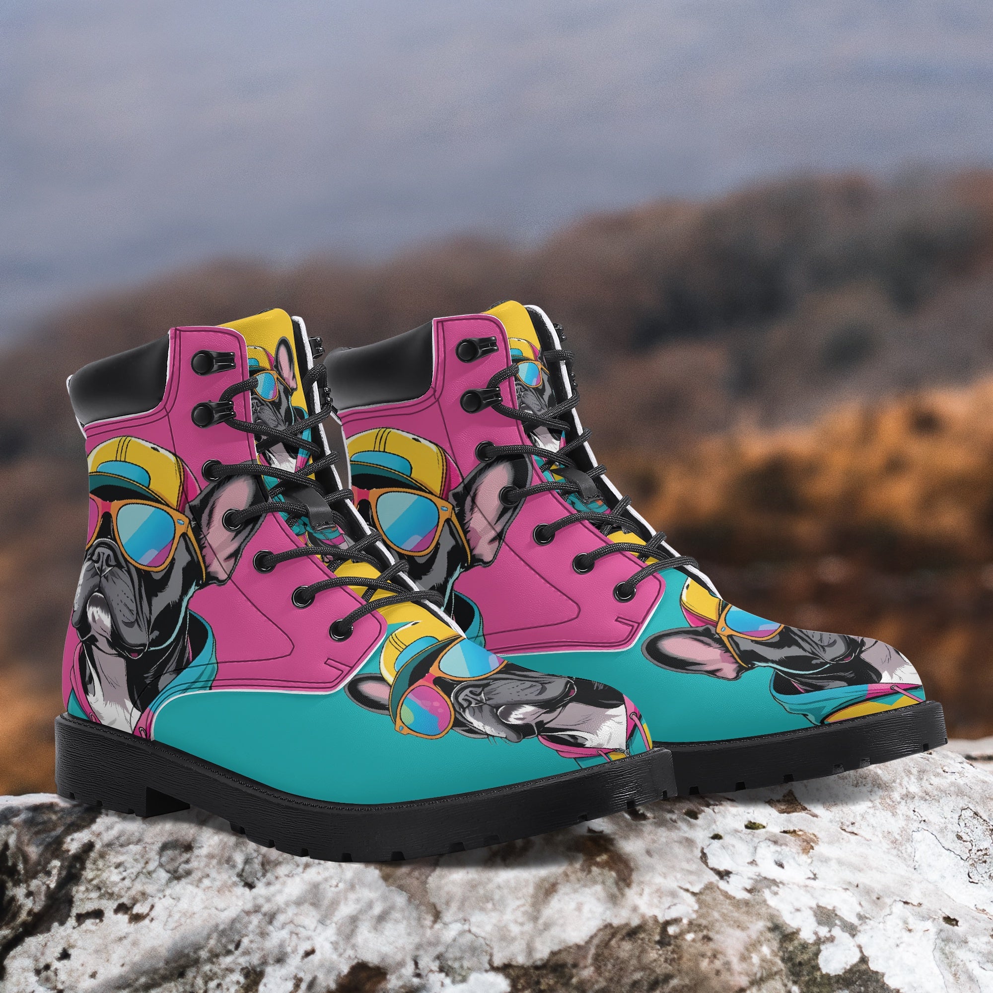 Stylish Dakota - Stylish Casual Leather Boot For Dog Lovers