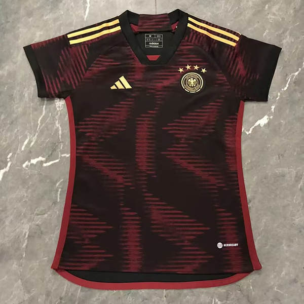 Elite Series Womens Germany 2022 World Cup Away Black Soccer Jersey
