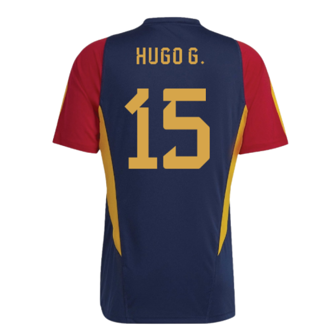 2022-2023 Spain Training Jersey (Navy) (Hugo G. 15)