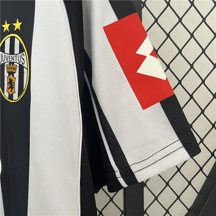 0203 Juventus Retro Home Soccer Football Shirt - Official Replica 89