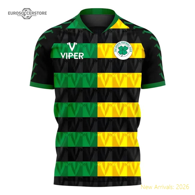 Glasgow Greens 2025-2026 Away Concept Shirt (Viper) - Womens