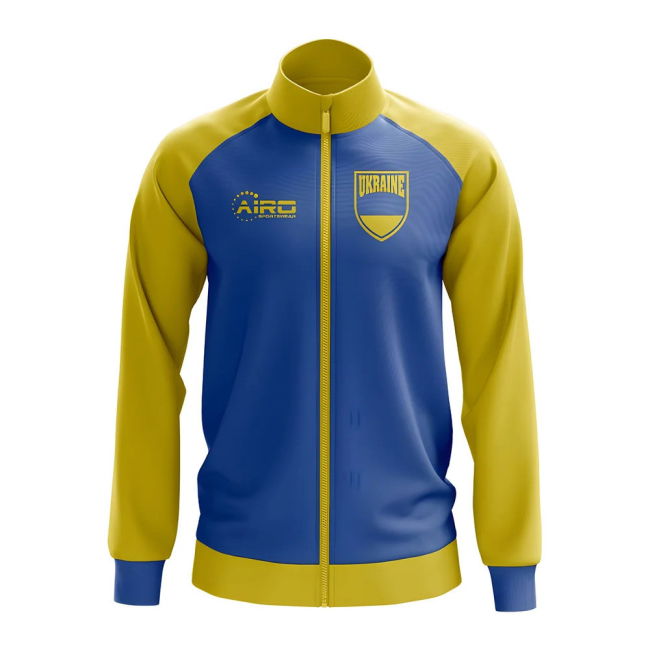 Replica Ukraine Concept Football Track Jacket (Blue) Official