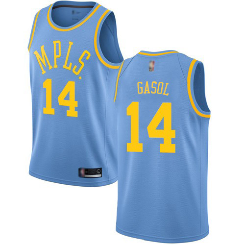 Nike Lakers Blue Angeles Lakers #14 Jersey - NBA Fan Apparel