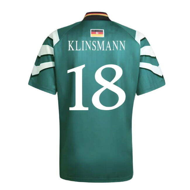 Minimalist 1996 Germany Euro 96 Away Shirt (Klinsmann 18) Playful