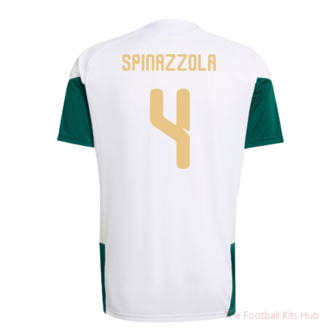 [SD] 2026/27 Italy Training Jersey (White) (Spinazzola 4)