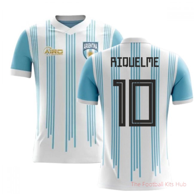 [LK] 2025/26 Argentina Home Football Shirt (Riquelme 10) - Kids