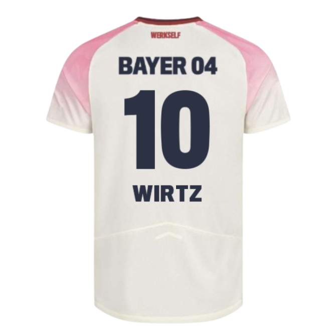Top-Quality 2025-2026 Bayer Leverkusen Away Shirt (Wirtz 10)