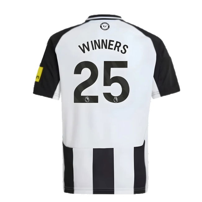 Newcastle Home Jersey 2024-20 Winners 25 L M S Kids