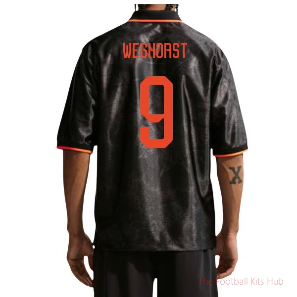 Weghorst #9 Netherlands Dri-FIT Shirt 2026-2027 Team Jersey