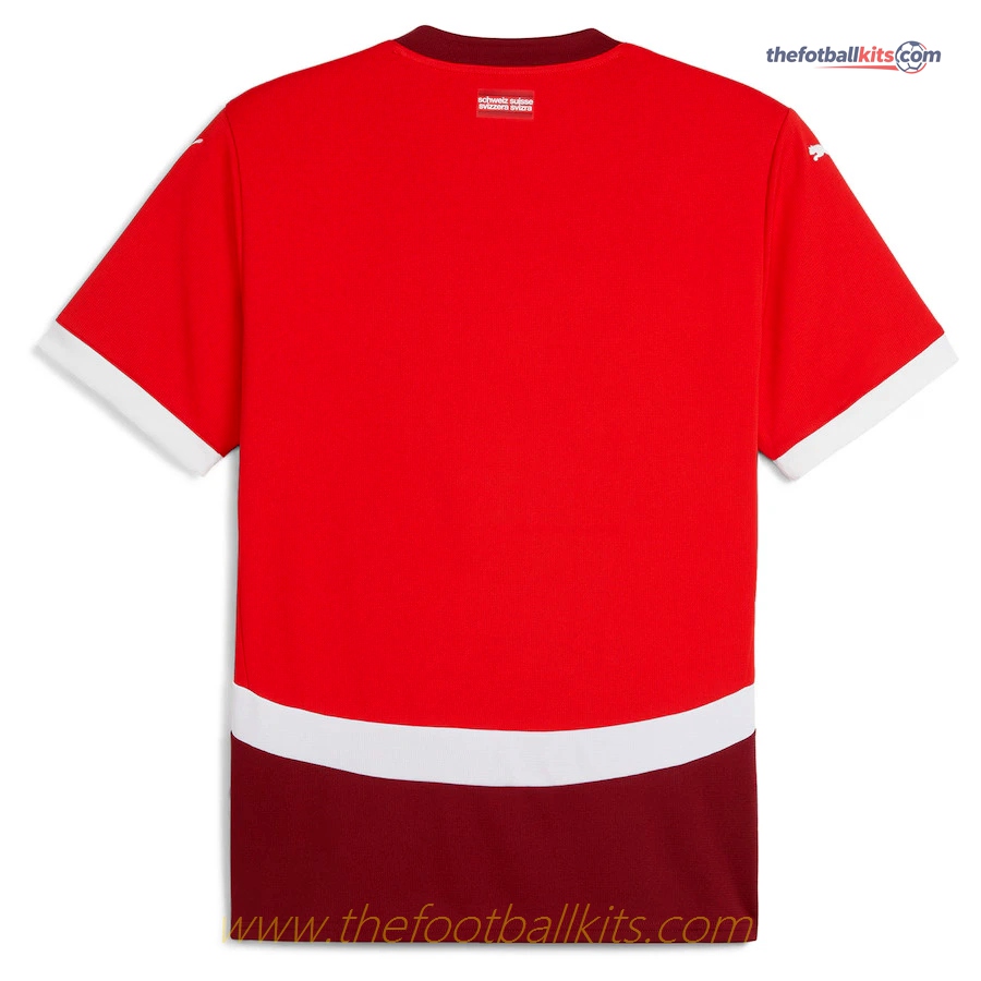Switzerland Home Football Shirt 2024 Collection