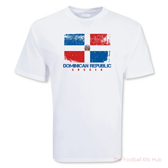 Men Dominican Republic Soccer T-shirt