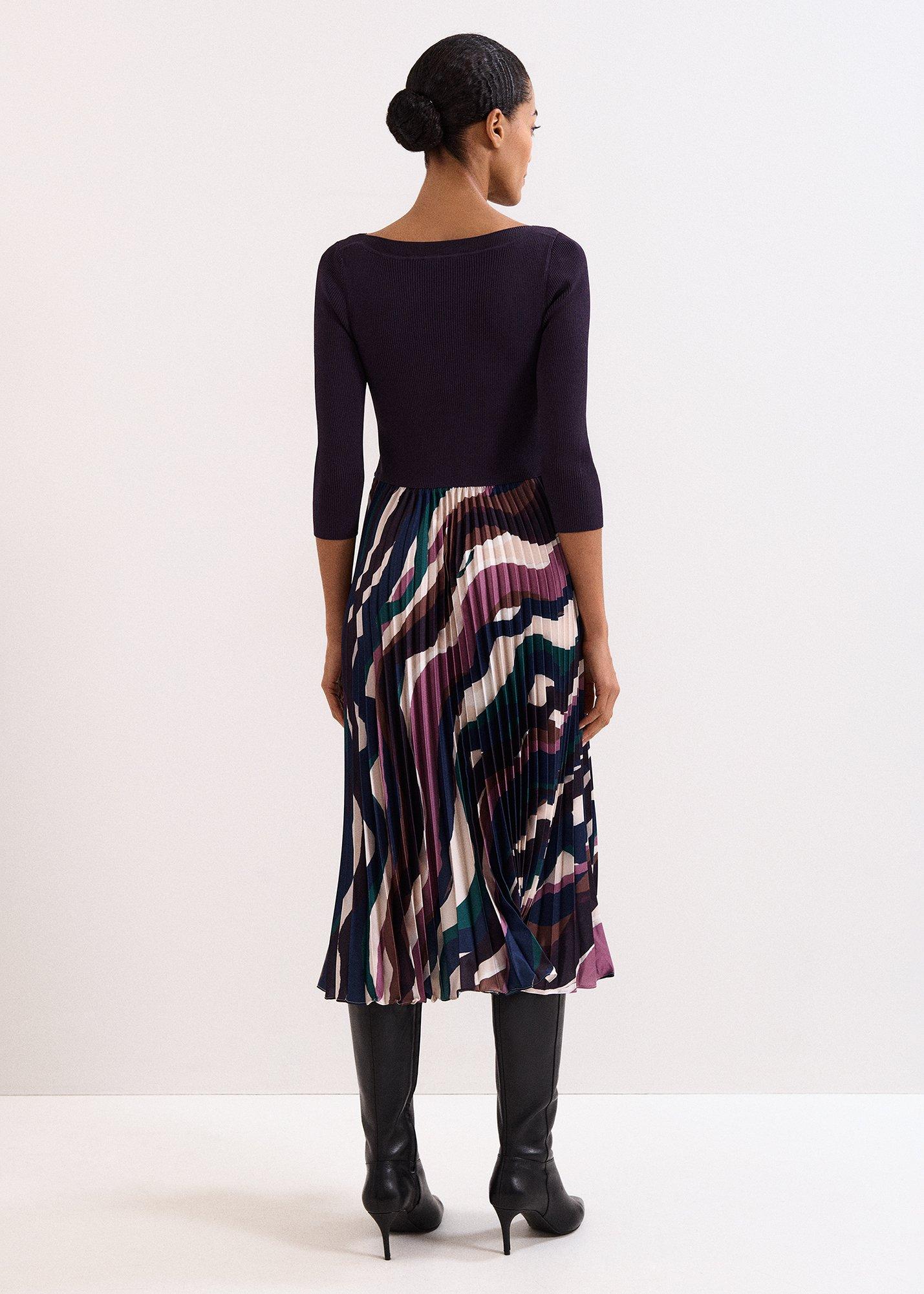 Riley Woven Hem Printed Dress