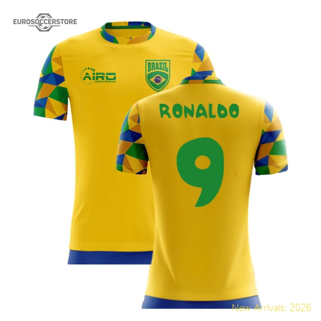 Brazil Home Concept Football Kit 2025-2026 Match Version Jersey