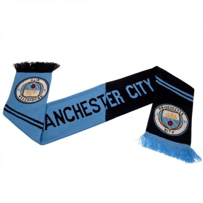 Manchester City FC Vertigo Scarf (Fan Favorite)