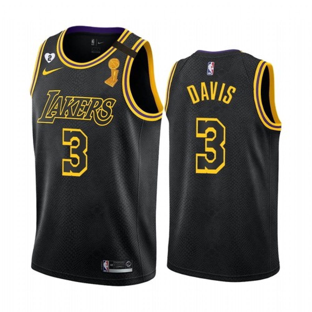 Durable Jersey Los Angeles Lakers 3 - Black - Game Day Essential
