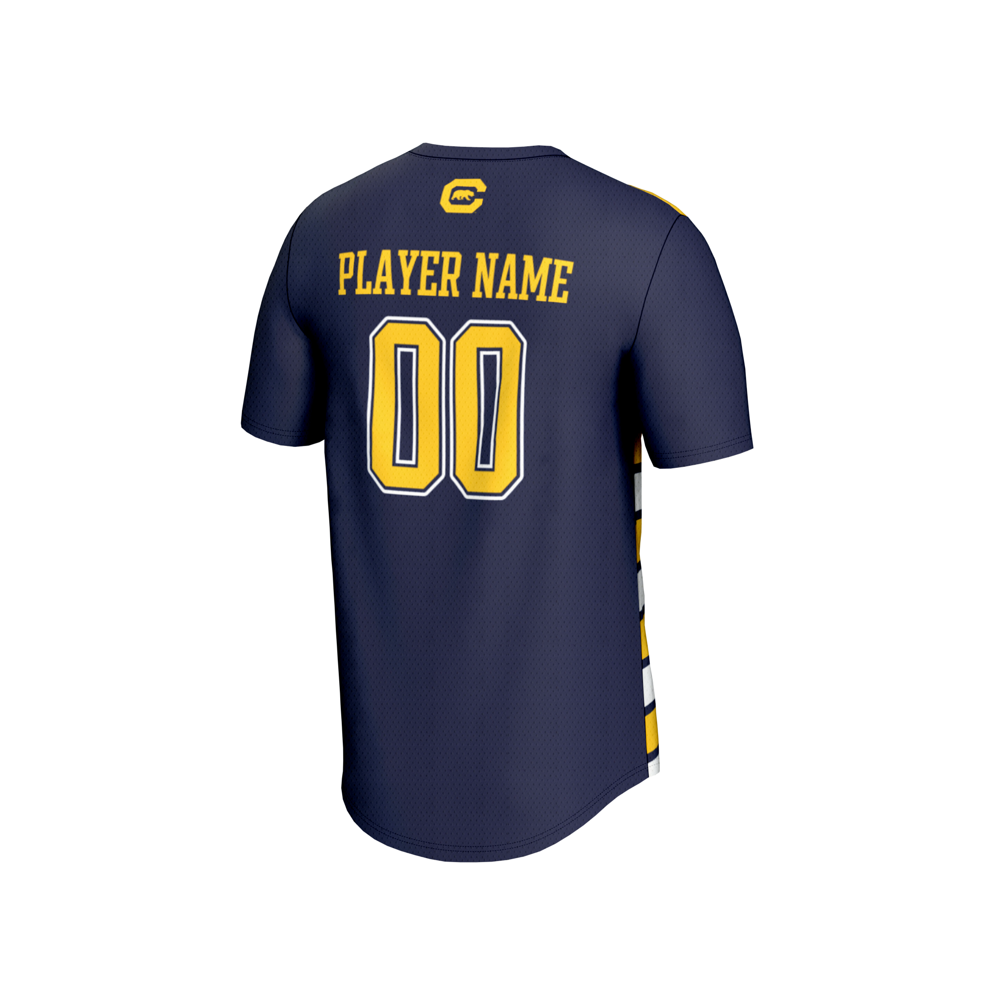 [LK] Cal Bears GameDay Greats Unisex Collegiate Men's Soccer NIL Pick-A-Player Fashion Jersey - Navy/Gold