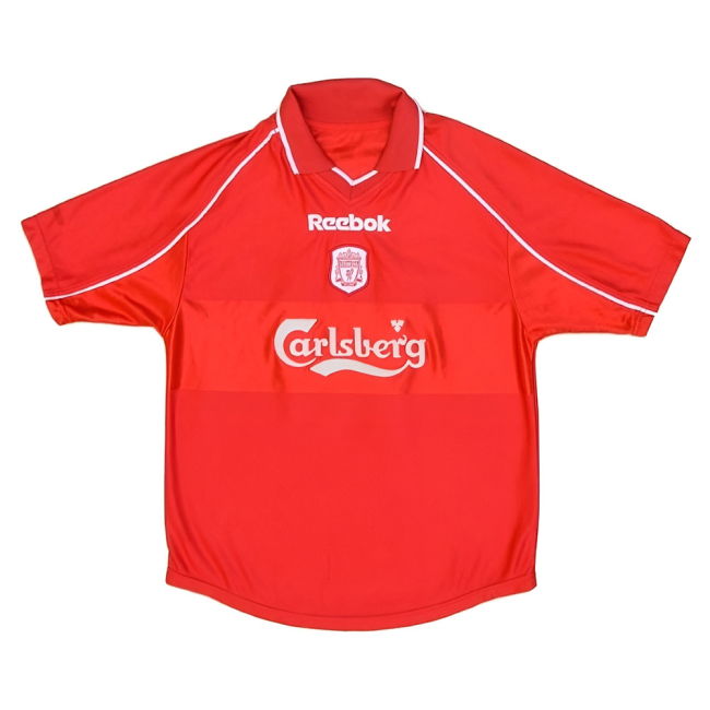 2000-02 Liverpool trendy Home Football Shirt | official