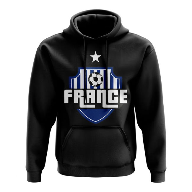Kids France First Team Pro Level Hoody Player Jersey