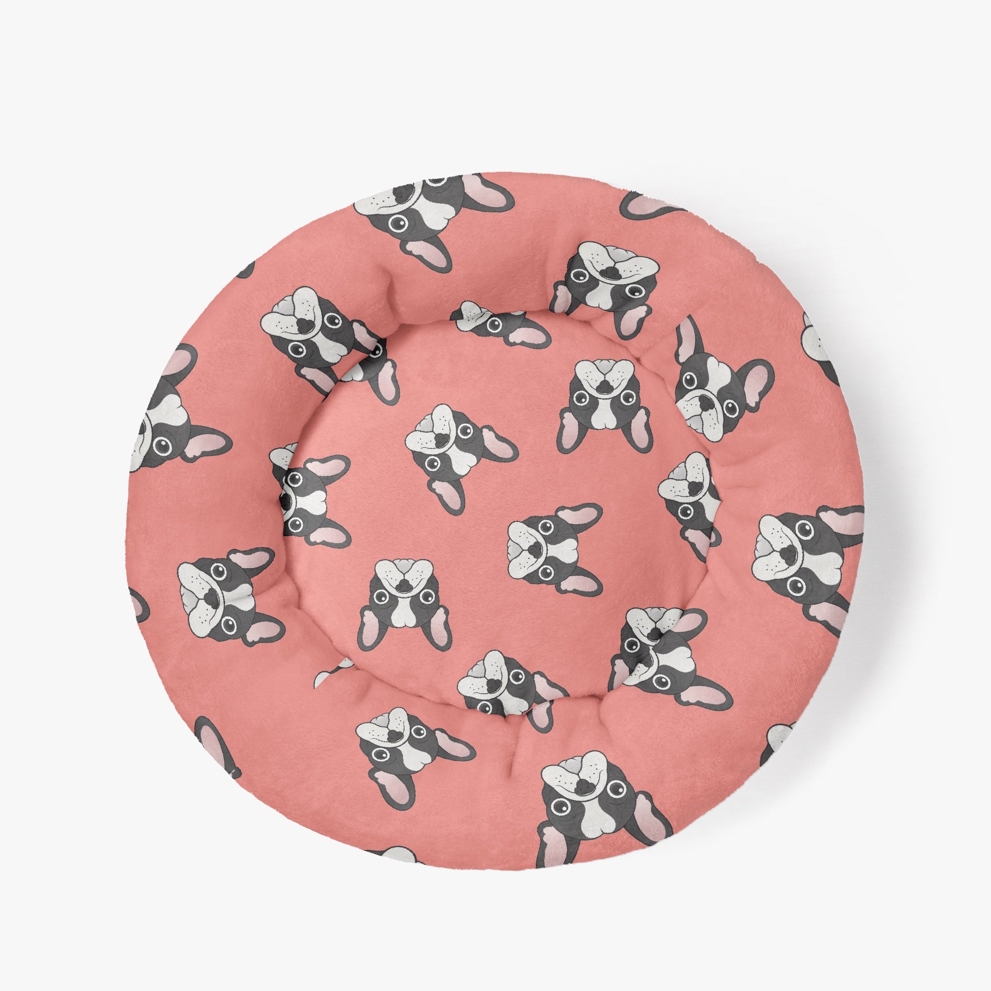 Frenchie Bed | Anti-anxiety French Bulldog Donut Bed For French Bulldogs