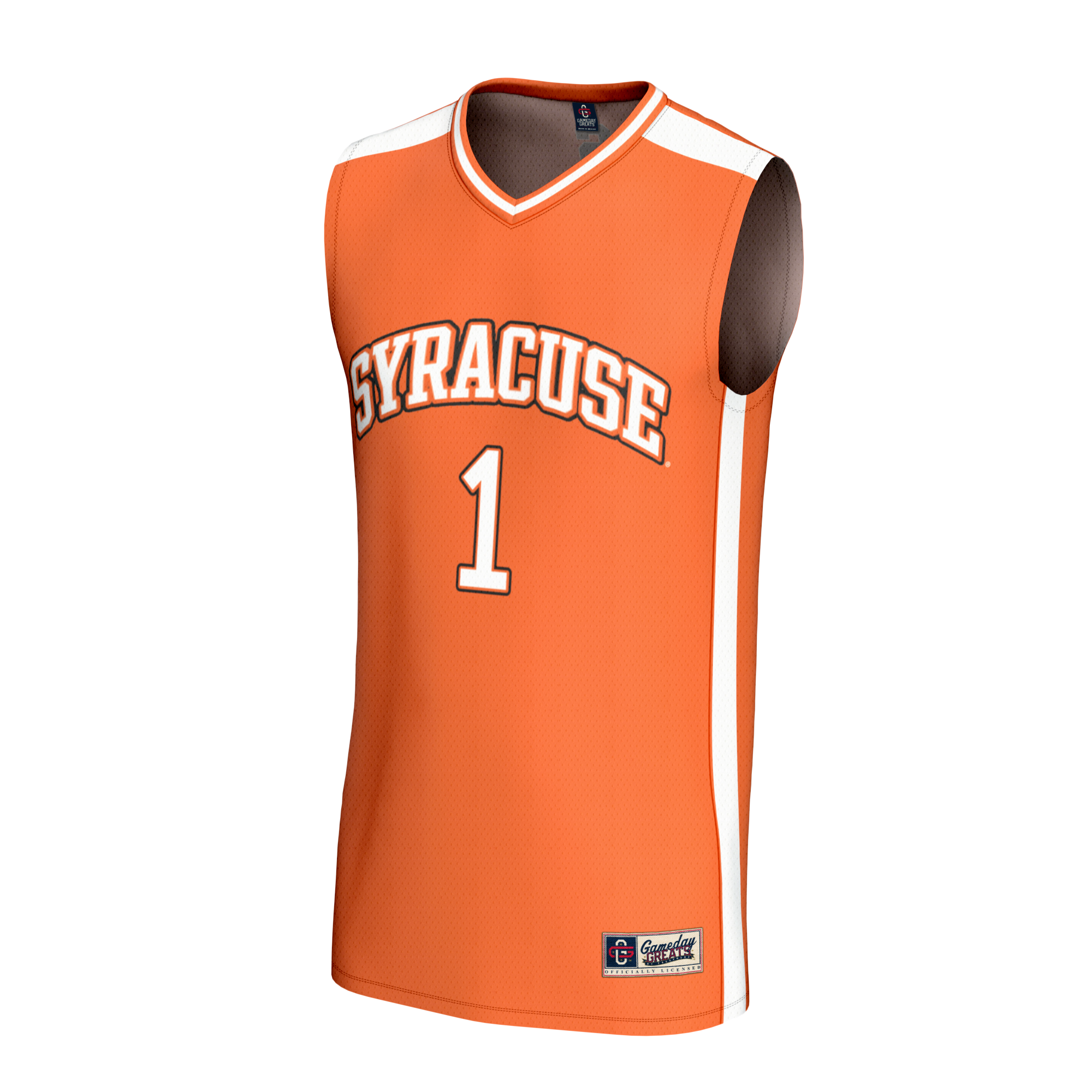 [DDG] Syracuse Orange GameDay Greats Youth Lightweight Collegiate Basketball Fashion Jersey - Orange