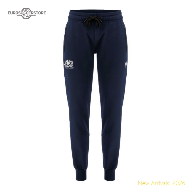 2024-2025 Scotland Rugby Travel Cotton Pants (Navy) - Womens