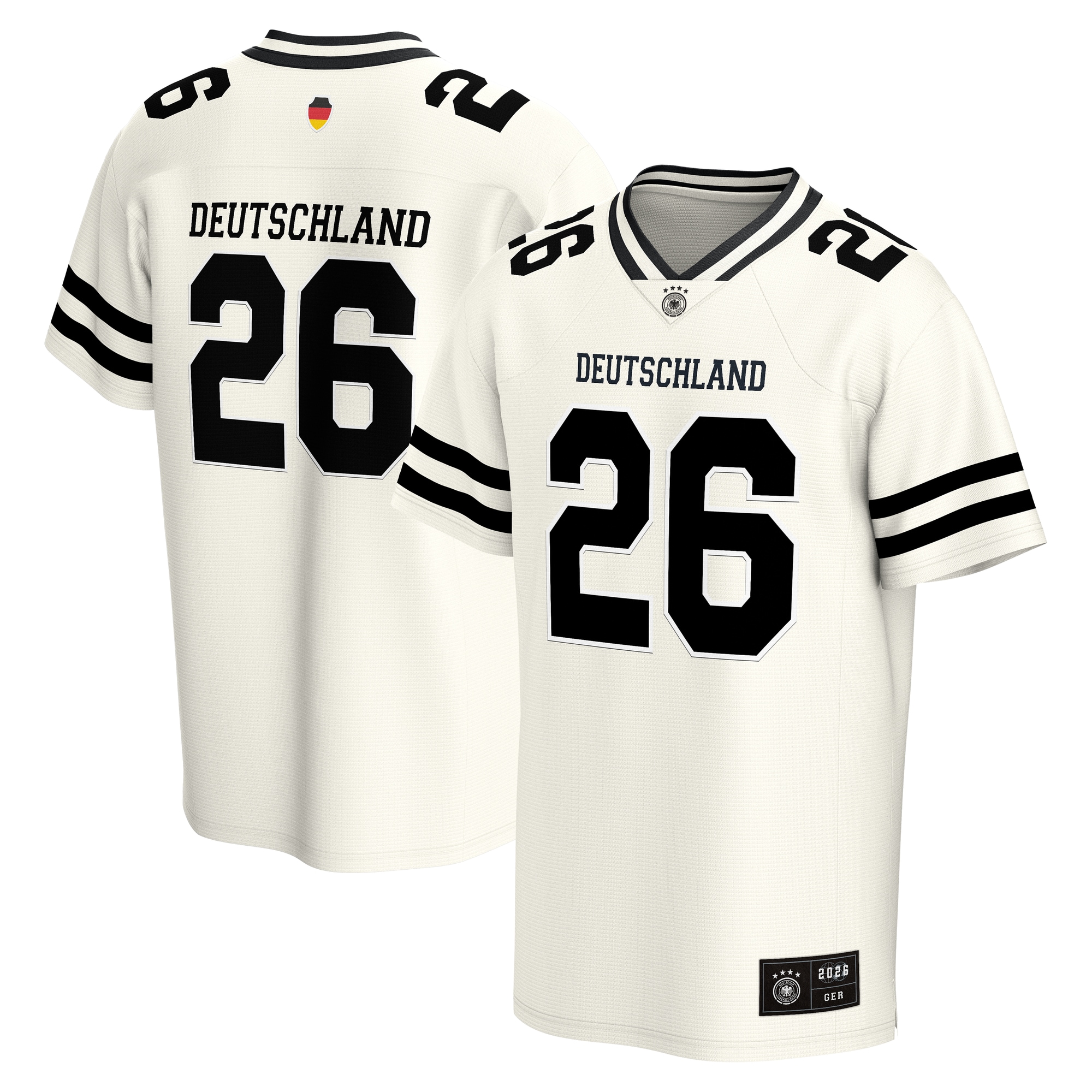 [SJH] Germany National Team Football Jersey - Cream