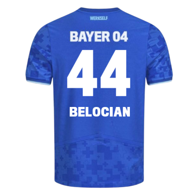 Genuine 2025-2026 Bayer Leverkusen Third Shirt (Belocian 44)