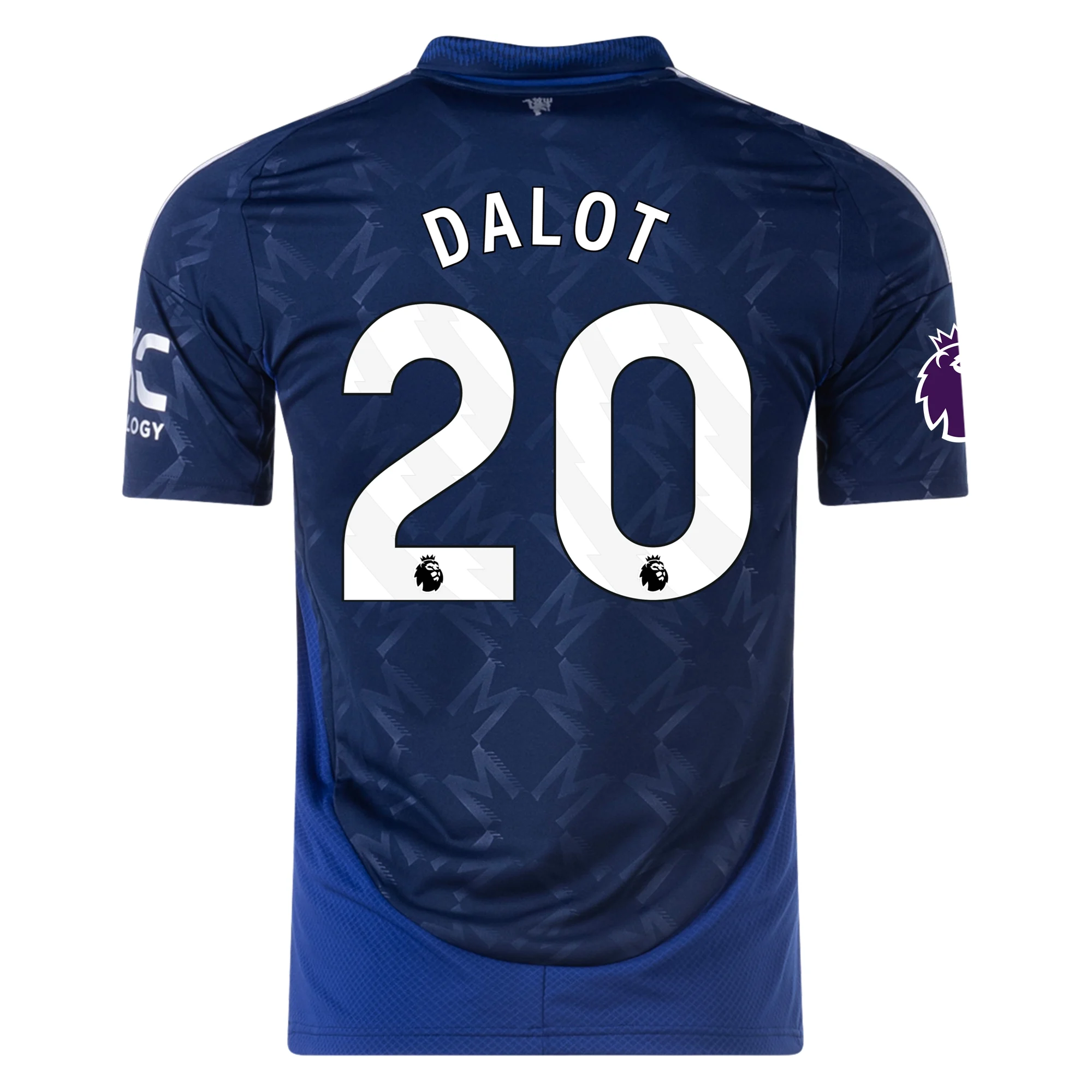 Manchester United Dalot 2024-2025 UCL Away Jersey – Authentic Shirt