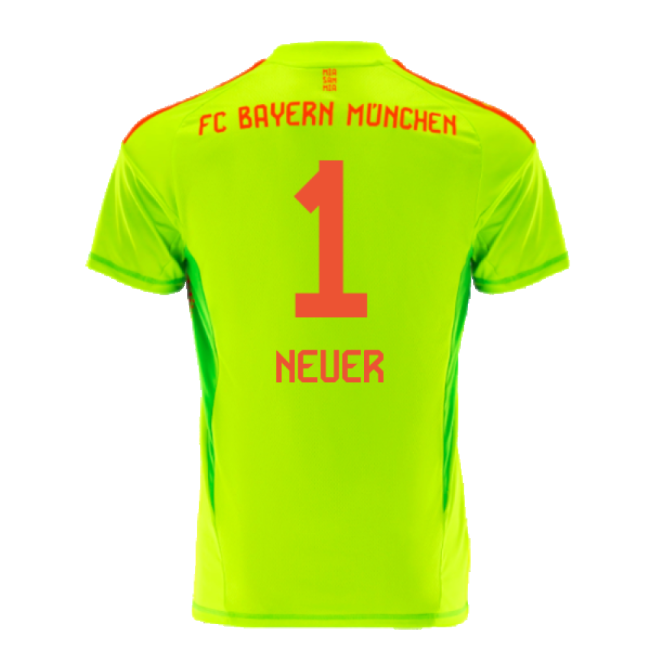 Teams,Bayern Bayern Home Club Munich 2024-2025 Jersey Goalkeeper