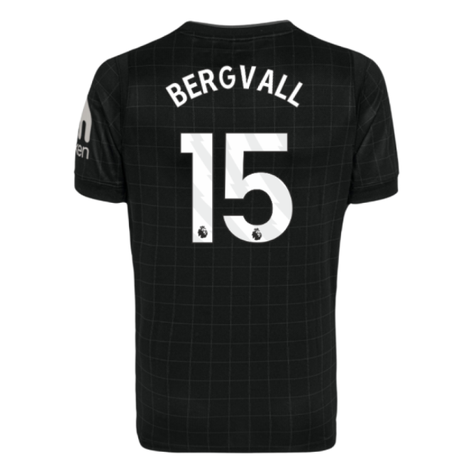2025-20 Tottenham Authentic Away Jersey Bergvall #15 L M S