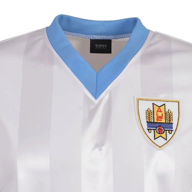 Kit Uruguay 1986 World Cup Retro Football Shirt Jersey Authentic