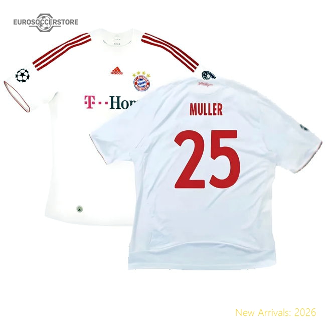 2008-09 Bayern Munchen Third Jersey (Very Good) Xxl) (Muller 25)