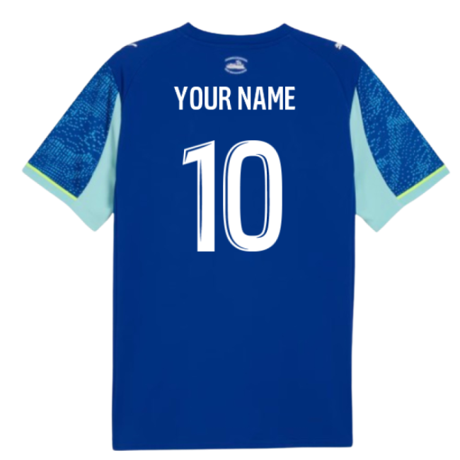 Club Teams,Marseille 2025-2026 Marseille Third Shirt (Your Name)