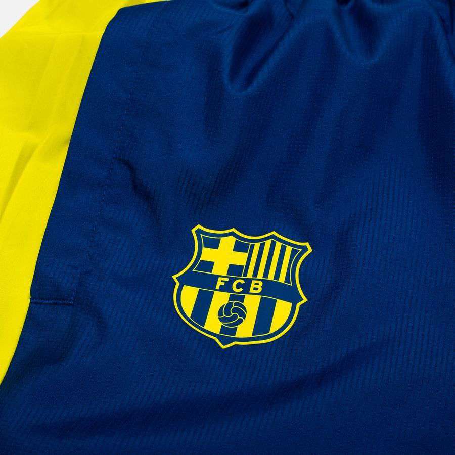 [EFKS] Barcelona Trousers Starting Woven GX Gym Blue/Opti 5 Training Yellow Kit 4th