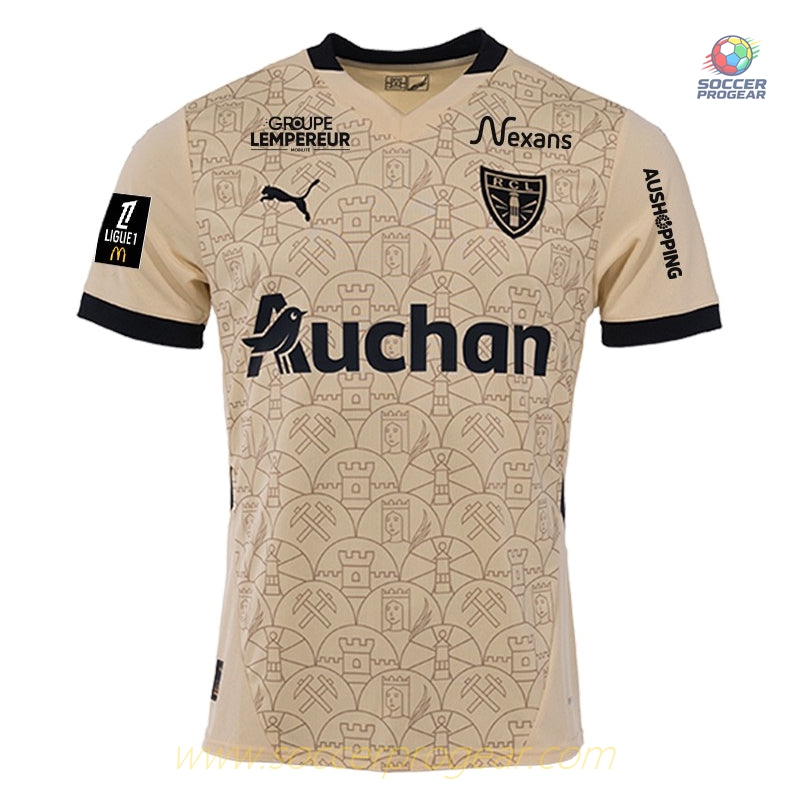 RC Lens Sainte Barbe Gold Team Jersey 2024/25 Collection