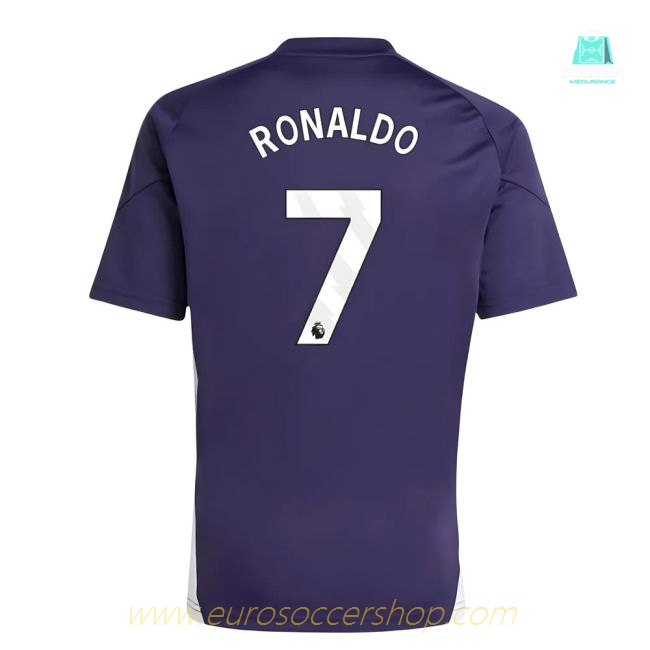 2025-2026 Man Utd Training Tee (Aurora Plum) (Ronaldo 7)
