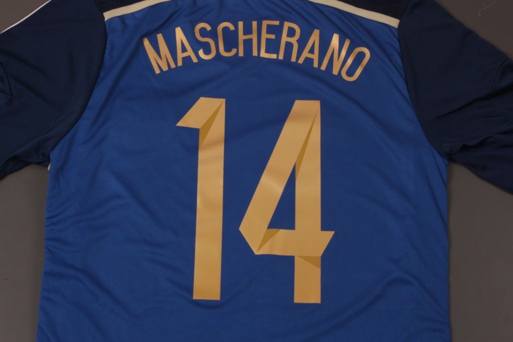 Premium Durable Argentina 1415 Away Soccer Shirt 14 MASCHERANO