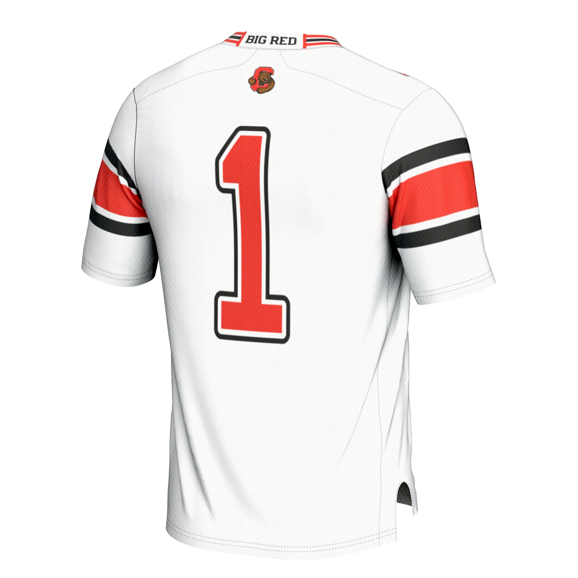 Cornell Big Red #1 Football Jersey - White | Stadium Series 26/27 Season
