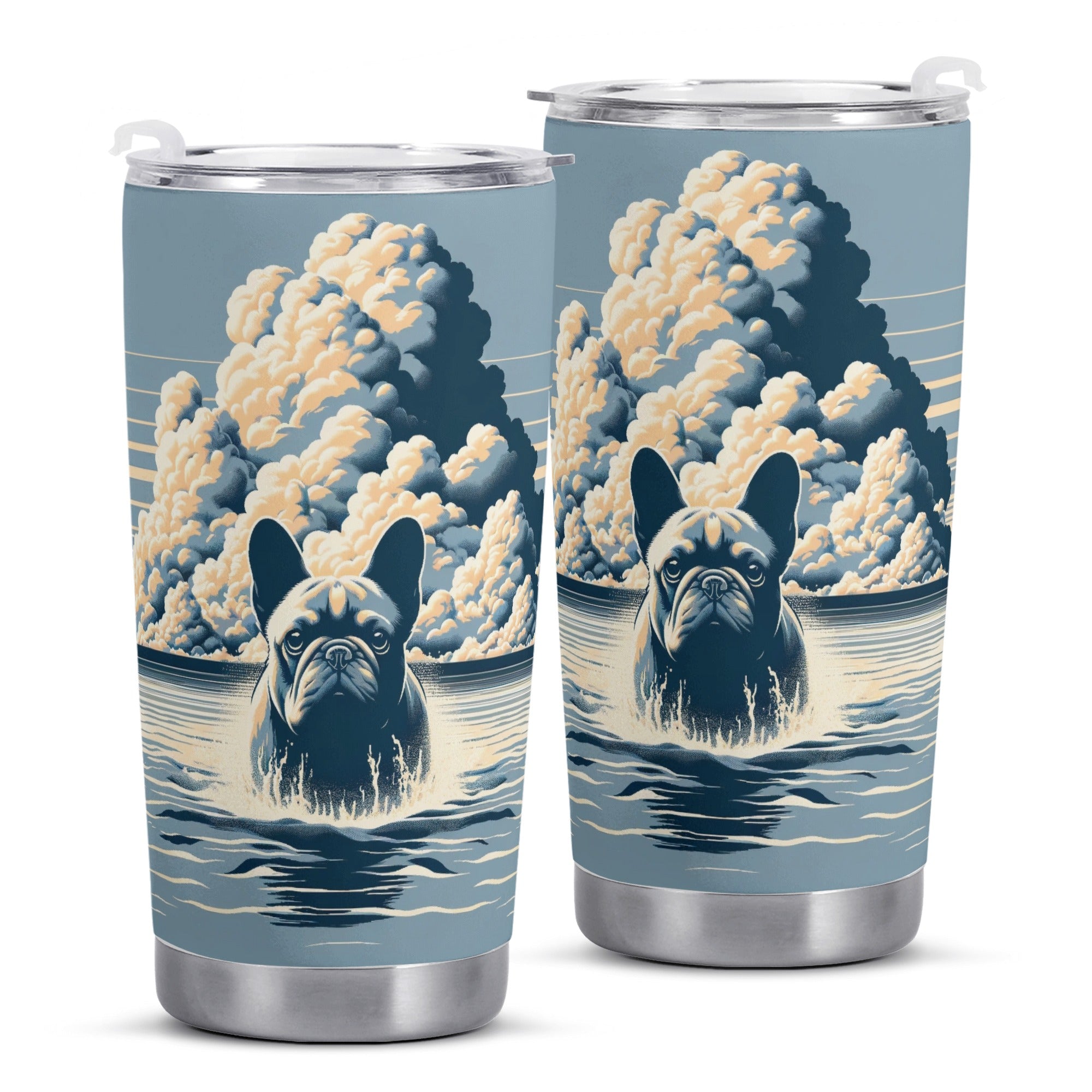 High-Quality Ginger - Tumbler for French Bulldog Lovers Stylish