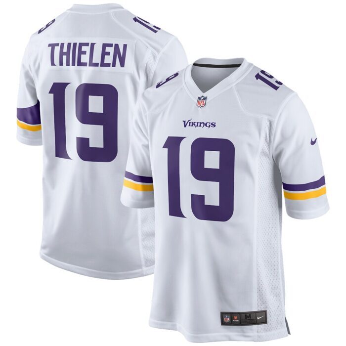 None Men's Team Captain MIN Vikings Premium-Quality Jersey