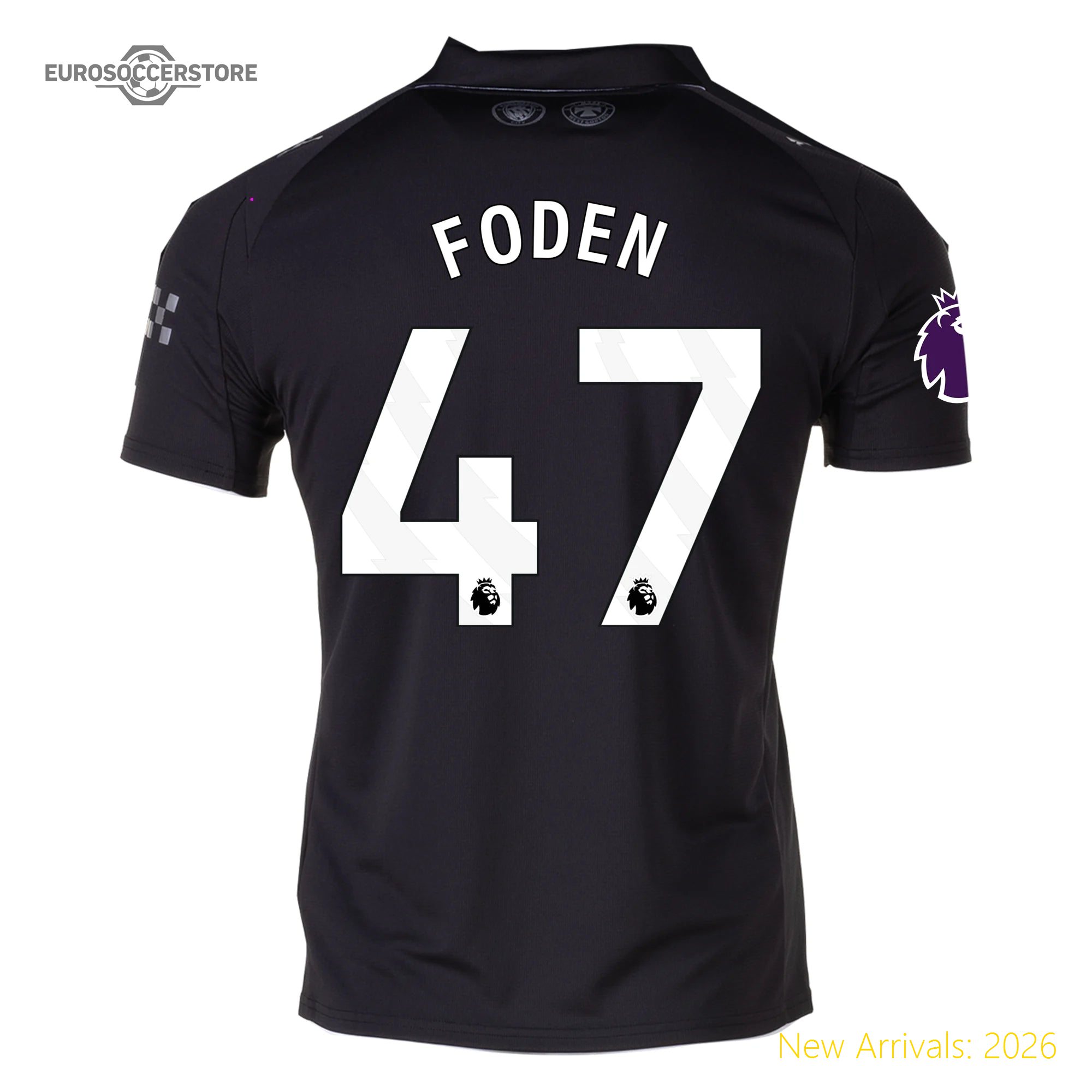 Official Team Merchandise Men Mci Team High-quality Away Jersey 2023