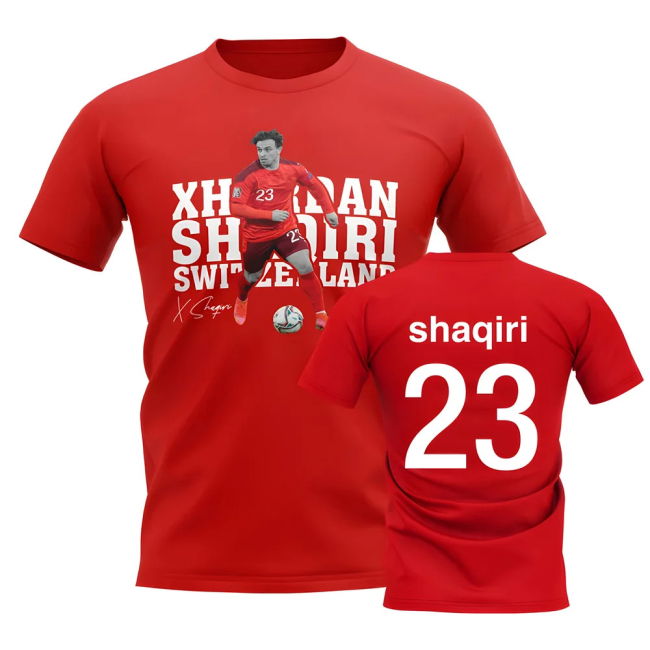 Match Worn Style Switzerland Home Player Jersey 2025-2026