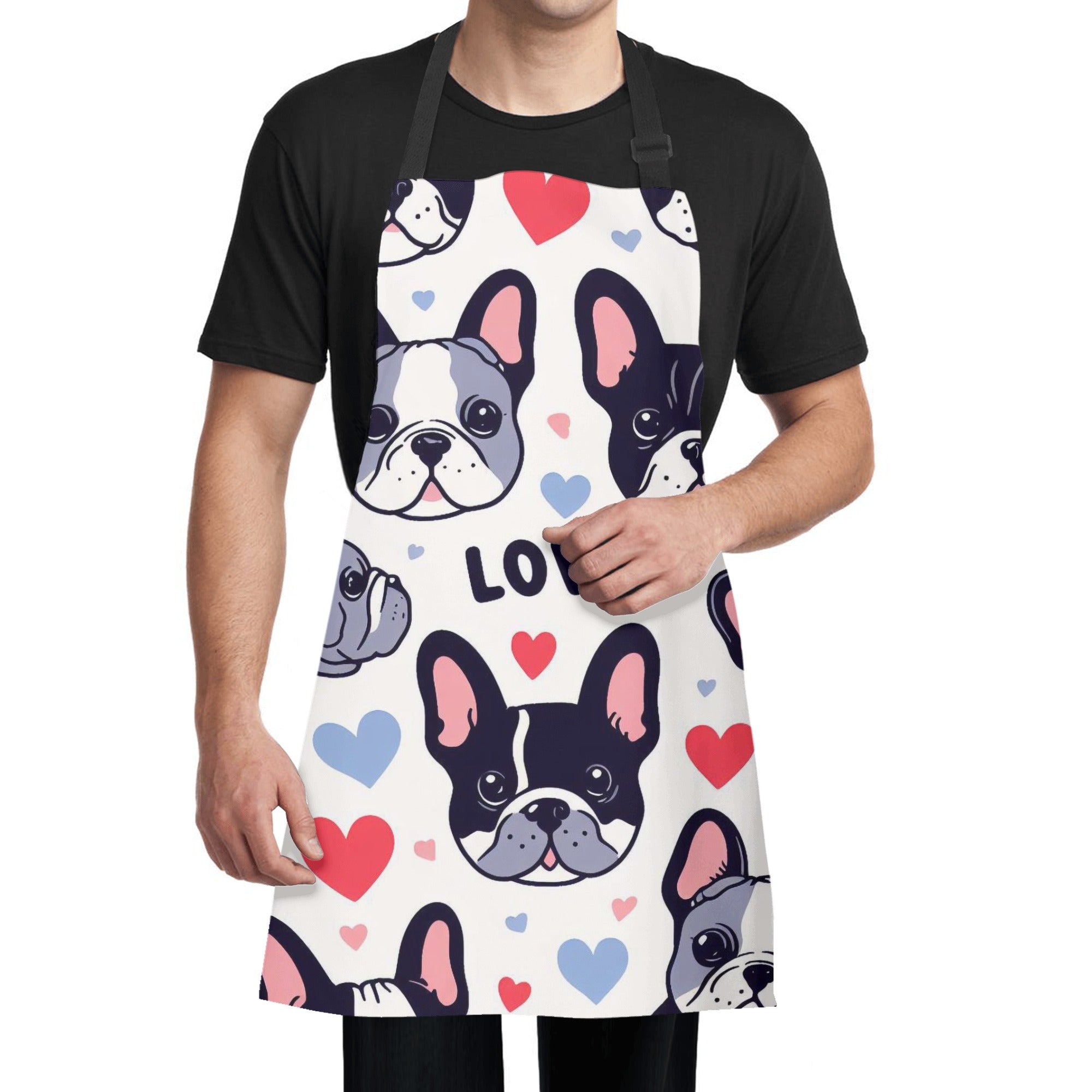 French Bulldog Lady Apron Cute Frenchie Essential
